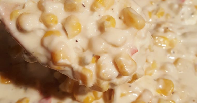 Crockpot Cheesy Corn Dip