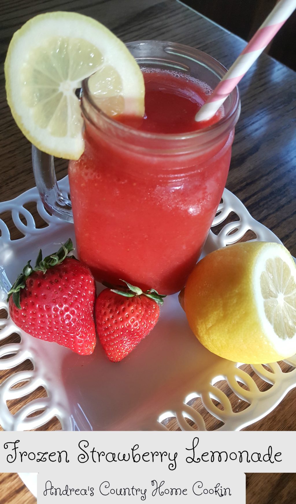 Frozen Strawberry Lemonade