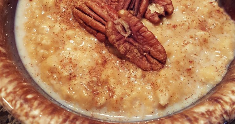 5 Minute Pumpkin Pie Oatmeal