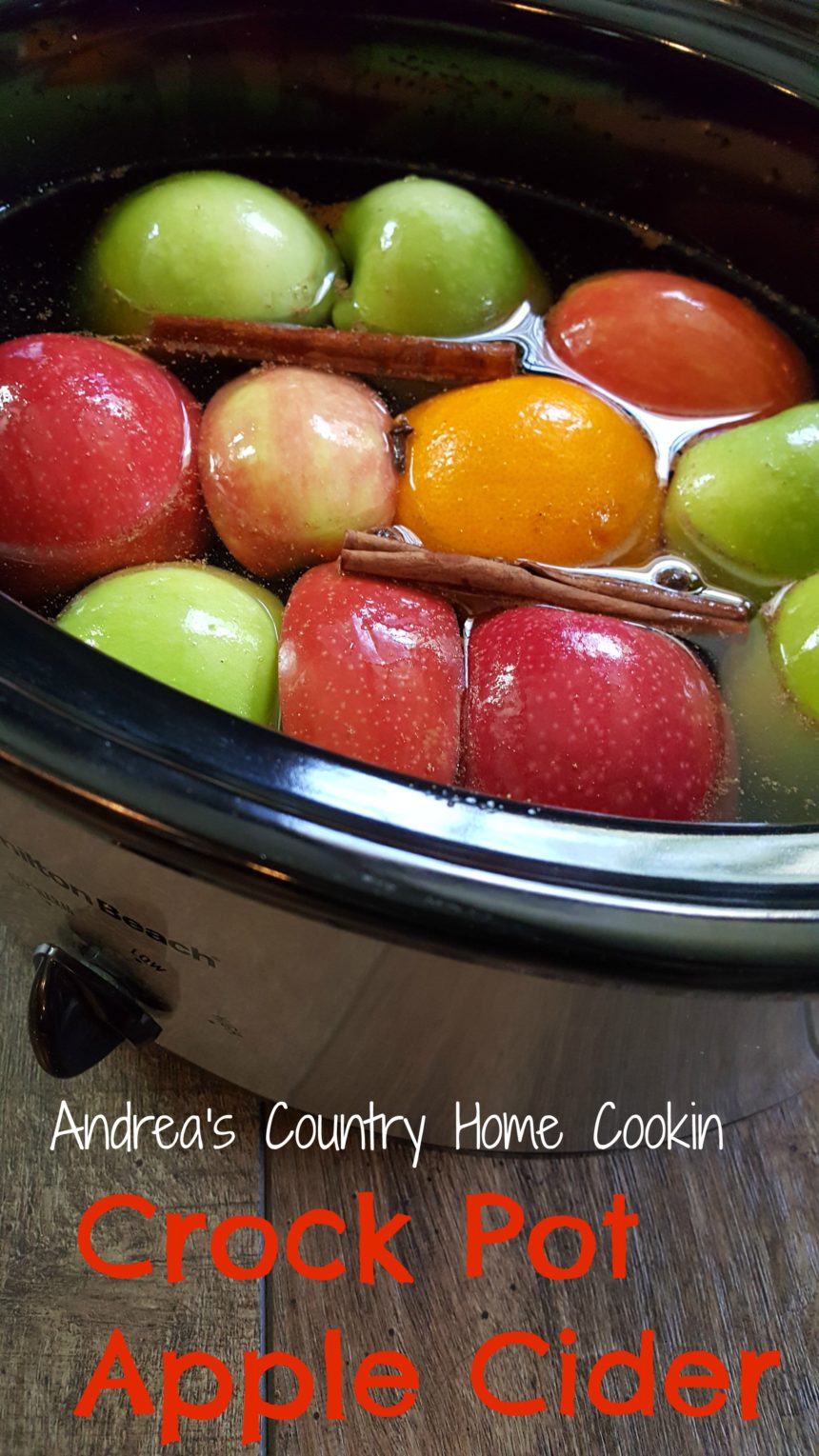 Crockpot Apple Cider