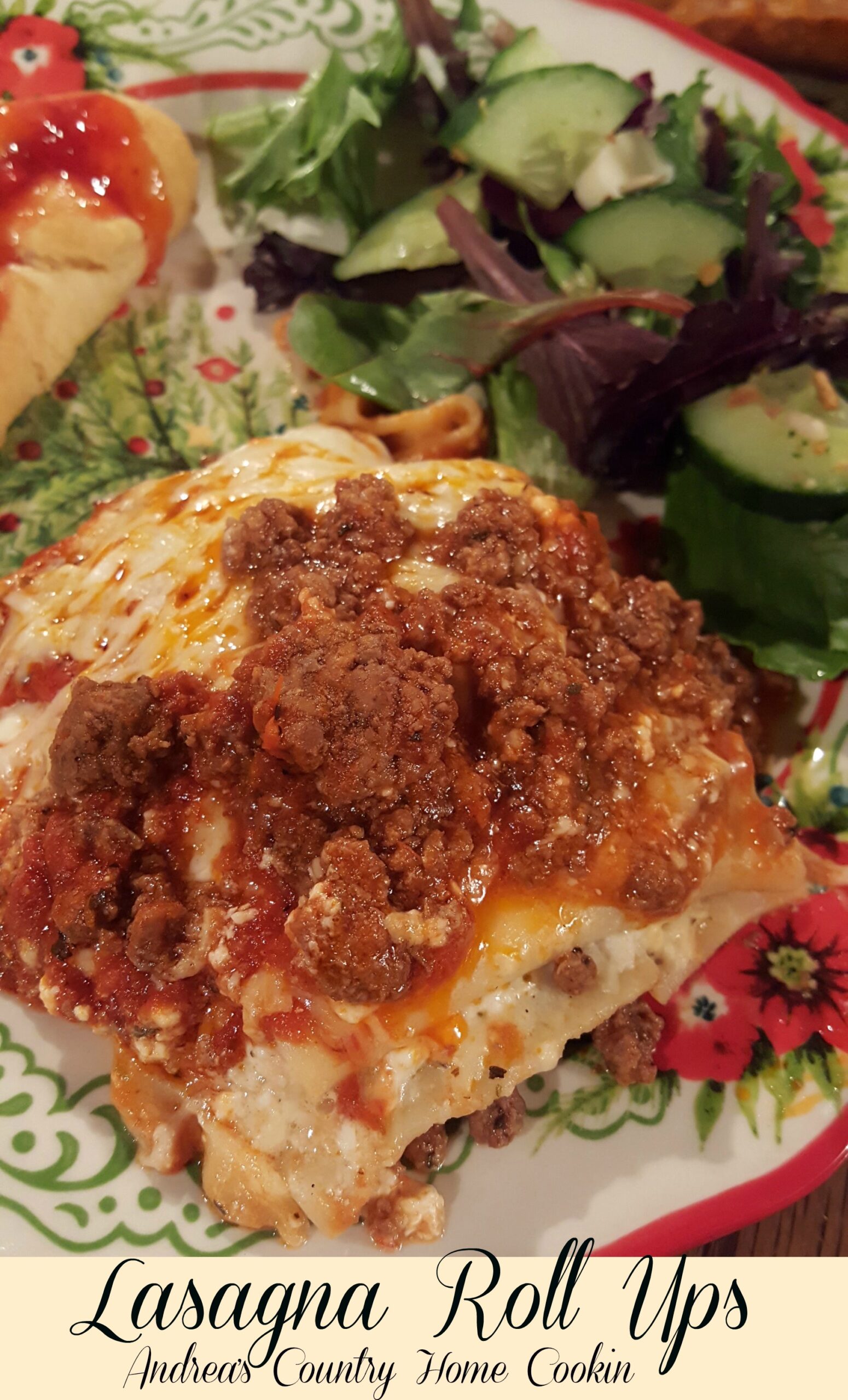 Lasagna Roll Ups