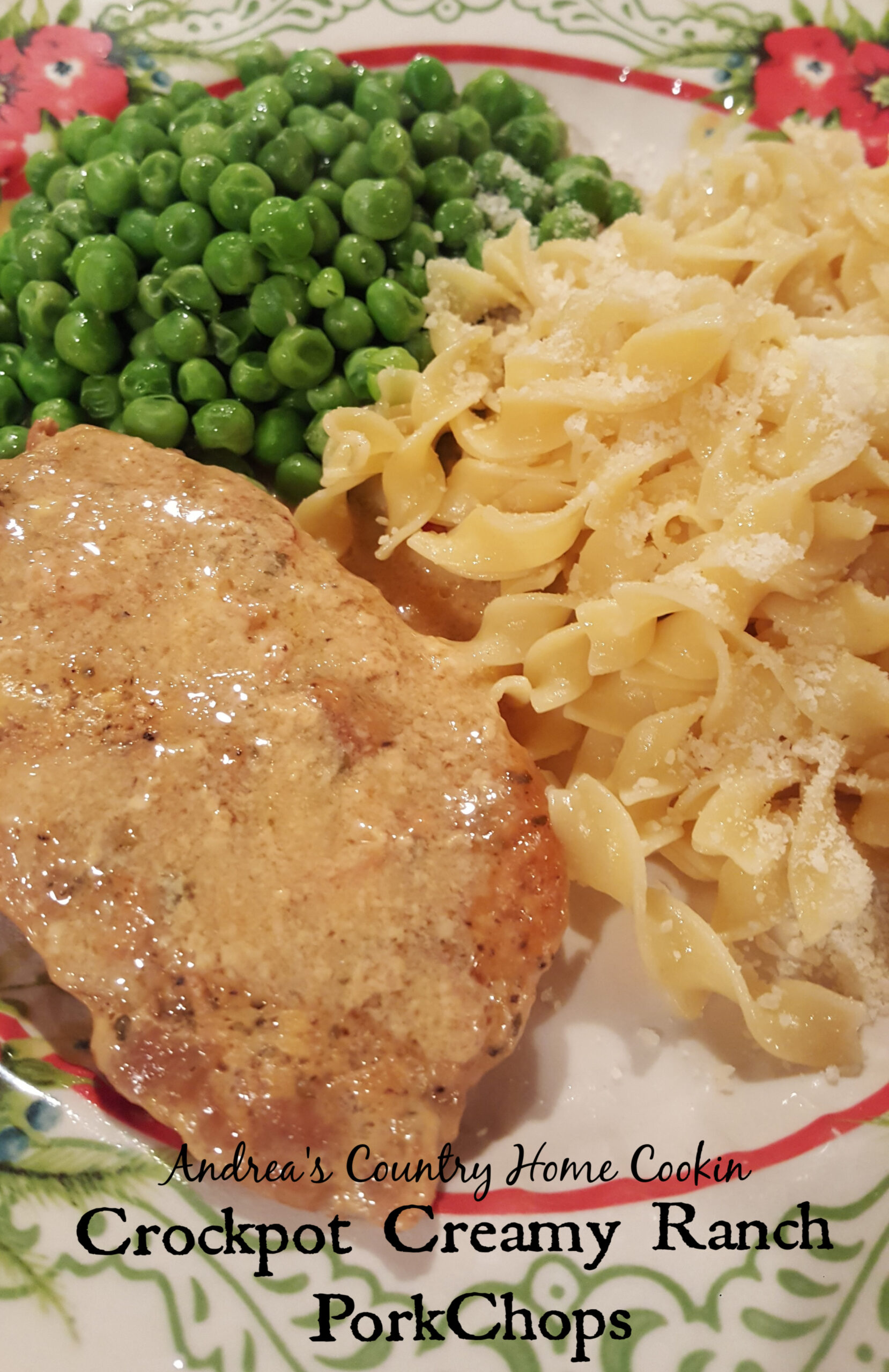 Crock Pot Creamy Ranch Pork Chops