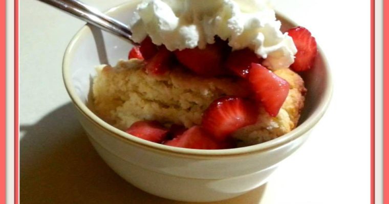 Old Fashion Strawberry Shortcake