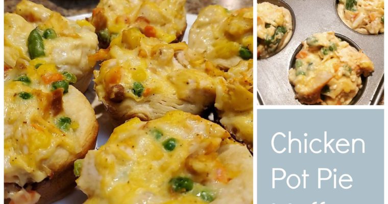 Chicken Pot Pie Muffins