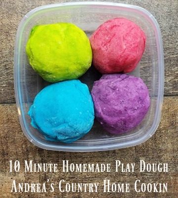 10 Minute Play Dough