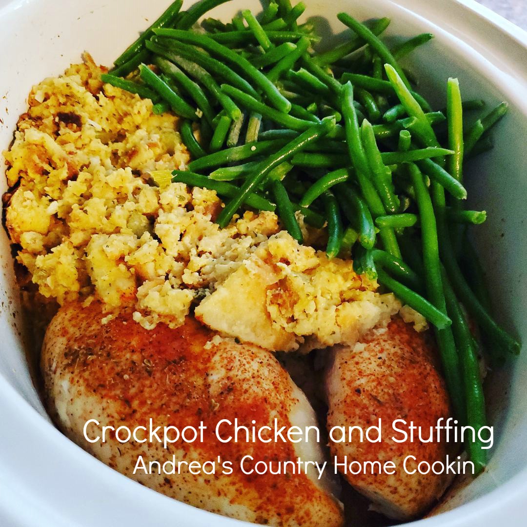 Crockpot Chicken and Stuffing