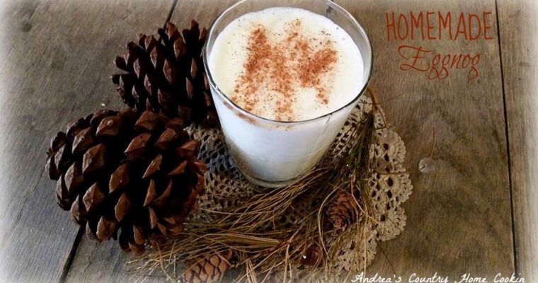 Homemade Egg Nog