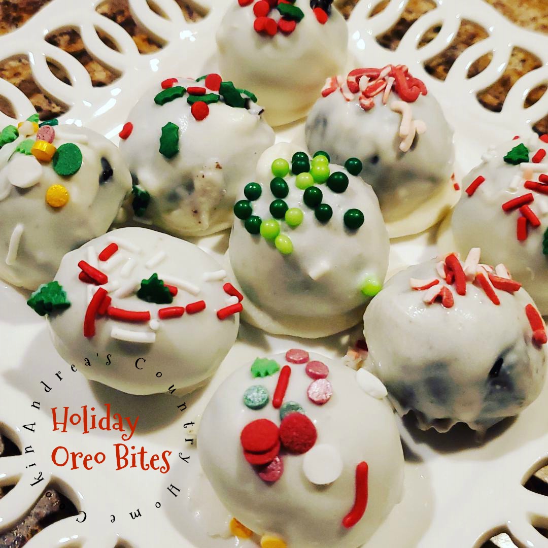 Holiday Oreo Bites