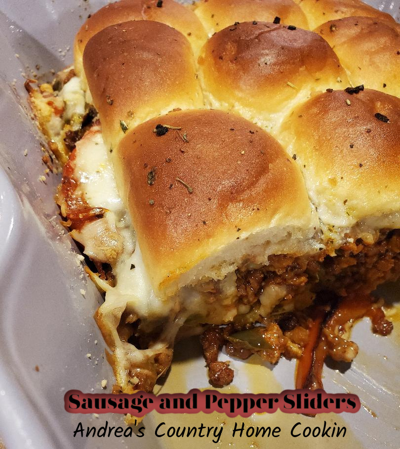 Sausage & Pepper Sliders