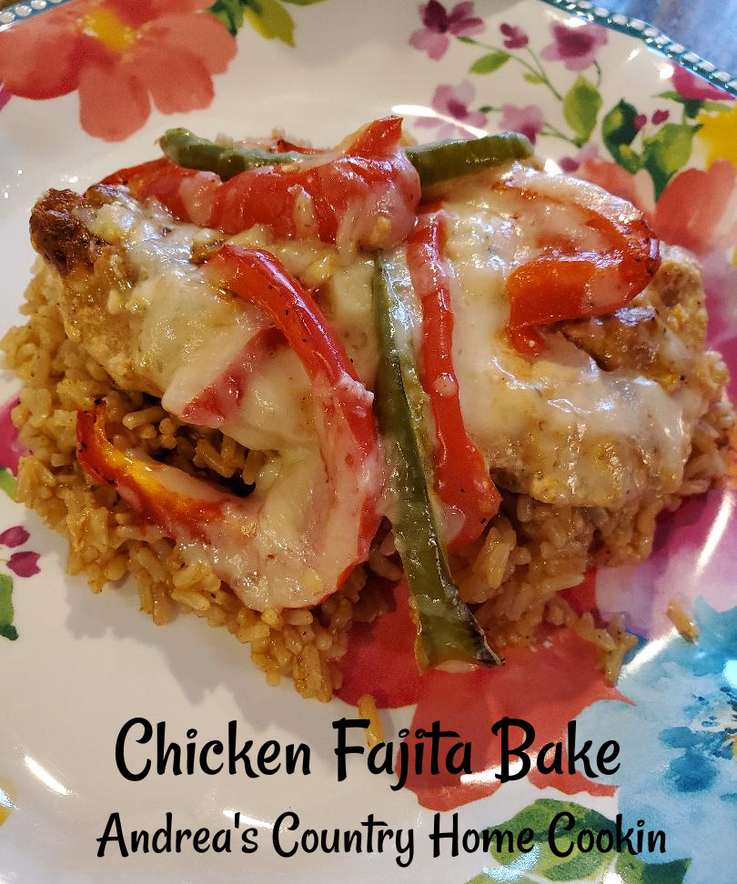 Chicken Fajita Bake