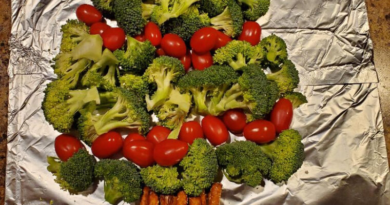 Christmas Veggie Tree