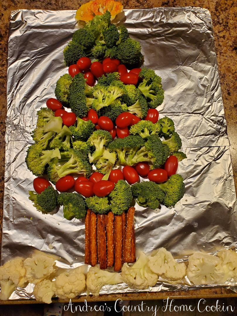 Christmas Veggie Tree