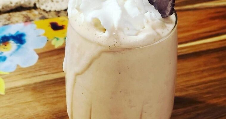 Healthier Reese’s Peanut Butter Cup Shake