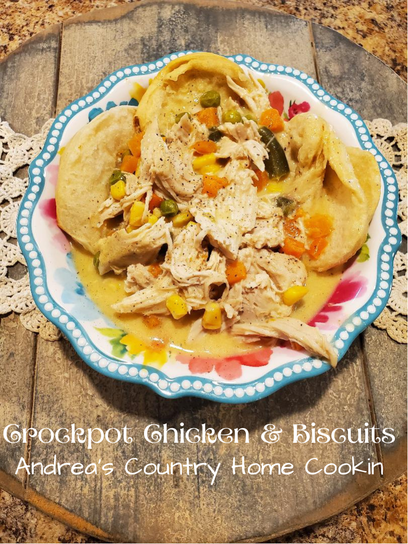 Crockpot Chicken & Biscuits