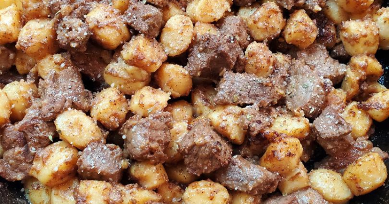 Steak Bites & Gnocchi