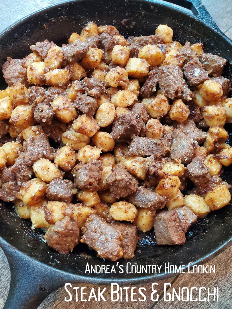 Steak Bites & Gnocchi