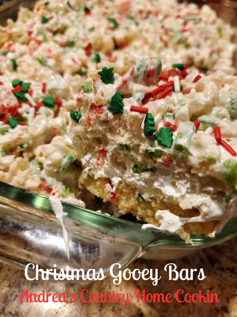 Christmas Gooey Bars